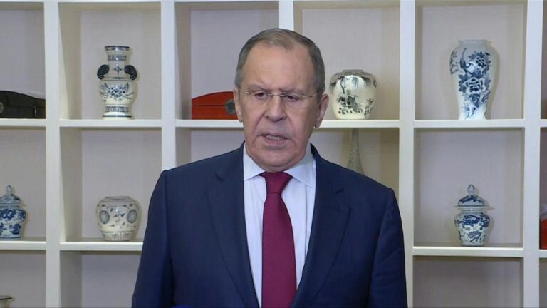 Russian foreign minister Lavrov says Putin-Macron call leak breached ‘diplomatic etiquette’