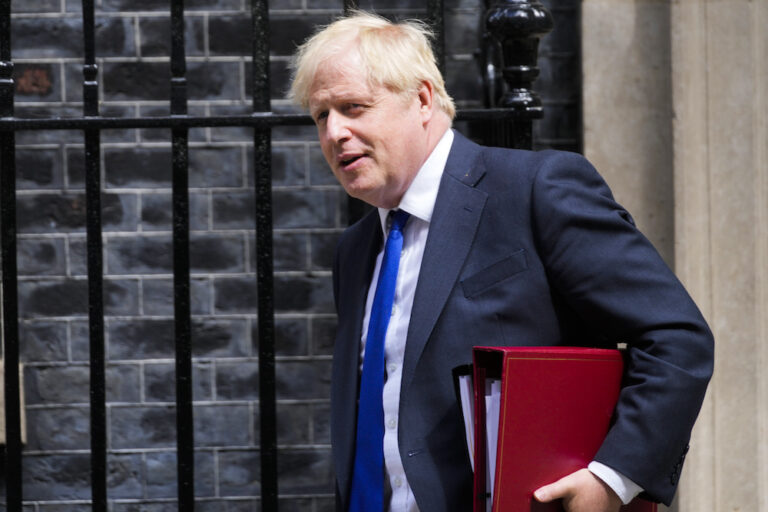 UK’s Johnson battles to stay in job after top ministers quit