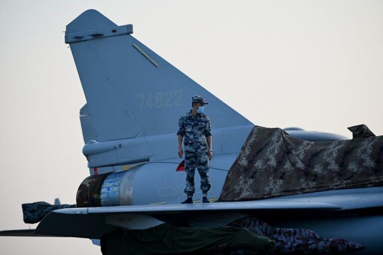 China military holds combat exercises around Taiwan as US senator visits island