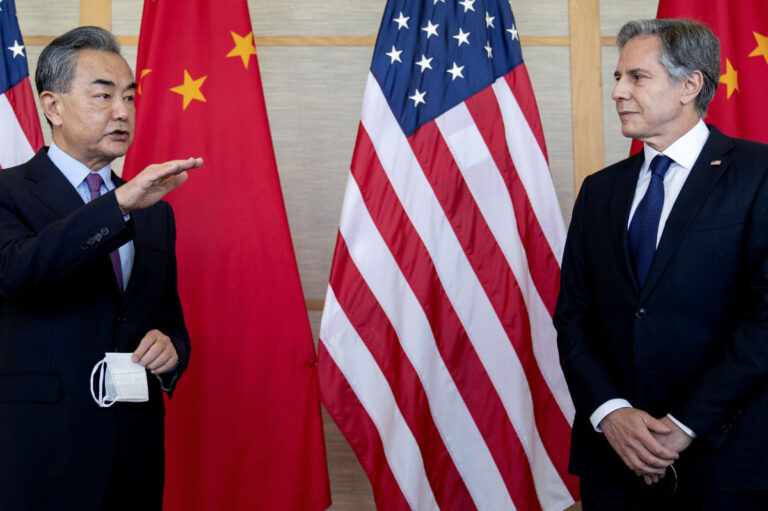 US, Chinese foreign ministers hold first talks since October