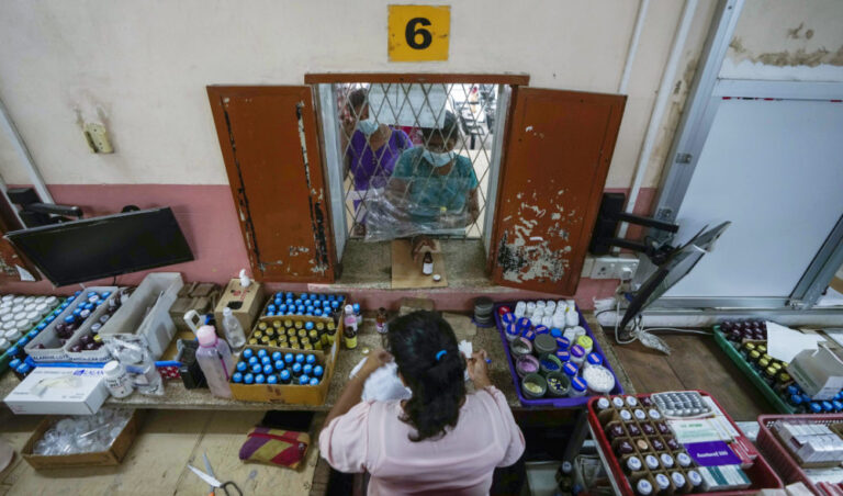 ‘Don’t fall ill’: Sri Lanka doctors warn of drug shortage