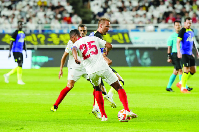 Kane on target again as Tottenham draw 1-1 with Sevilla
