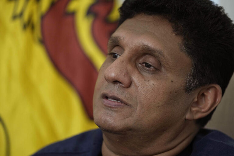 Sri Lanka opposition leader withdraws from race for president