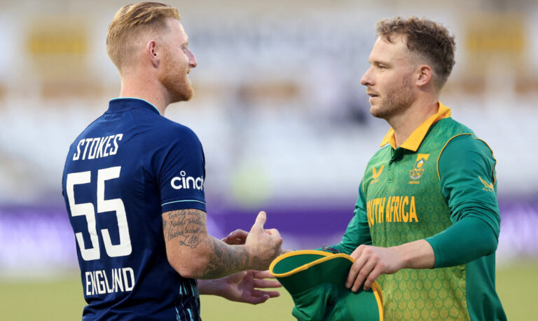 Van der Dussen stars as Proteas deny Stokes a farewell ODI win