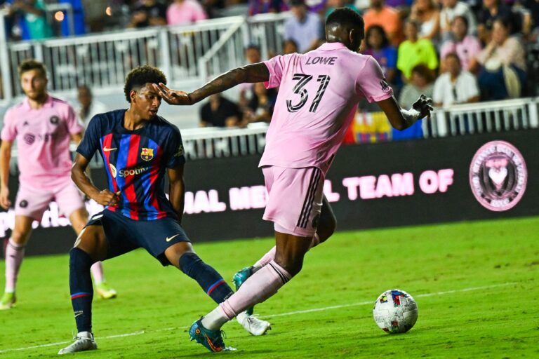 Barca thrash Beckham’s Miami 6-0 in friendly