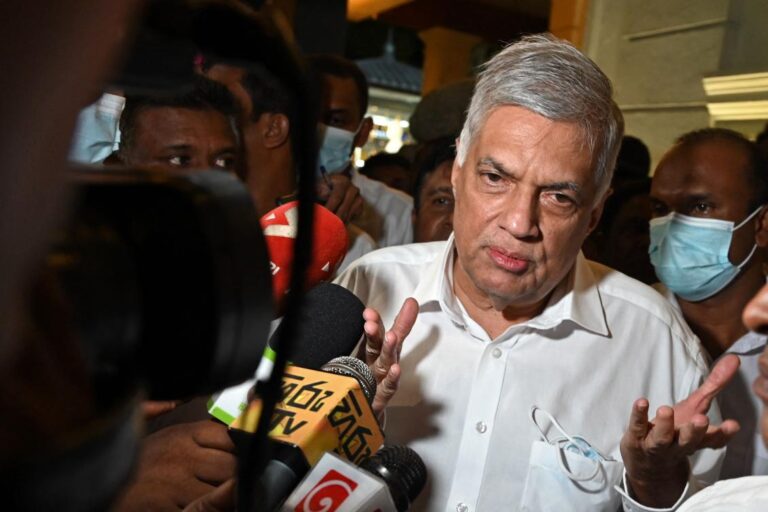 Ranil Wickremesinghe sworn in as Sri Lankan president