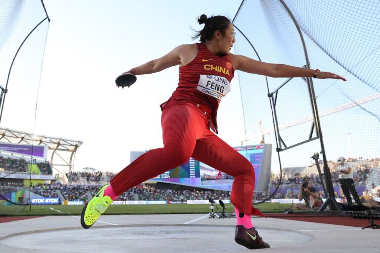Jeruto, Feng hammer out emphatic wins in steeple and  discus at worlds
