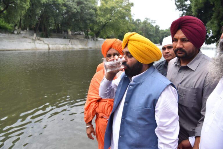 Indian chief minister hospitalized after drinking water from ‘holy river’