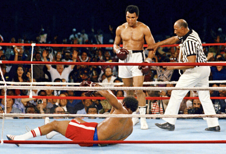Muhammad Ali’s ‘Rumble in the Jungle’ belt sells for $6.1 million