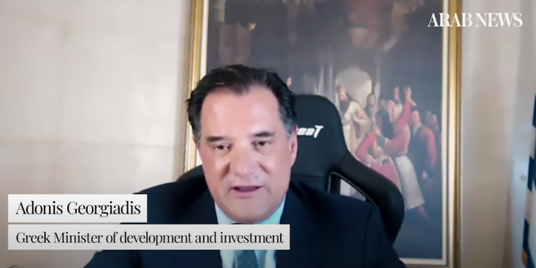 INTERVIEW: Relationship between Greece and Saudi Arabia ‘more than excellent,’ says Greek Development Minister Adonis Georgiadis