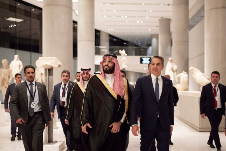 Crown prince’s Acropolis visit puts Saudi-Greek cultural partnership in the spotlight