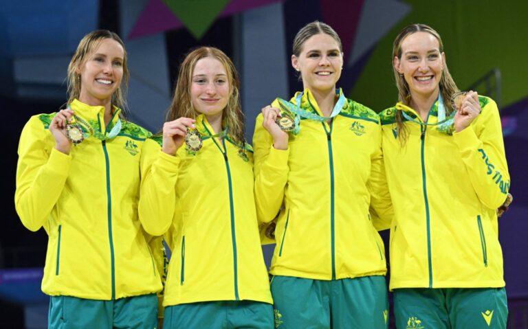 Australian swim star McKeon, New Zealand cyclists dazzle at Commonwealth Games