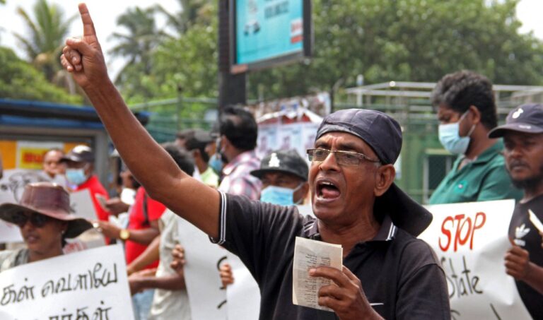 Rights group: ‘Lanka govt harassed, intimidated protesters’