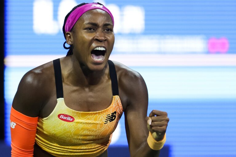 Gauff sends former world No.1 Naomi Osaka packing with straight sets victory
