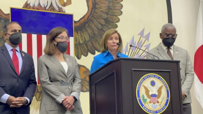 China doesn’t decide our travel schedules: Pelosi