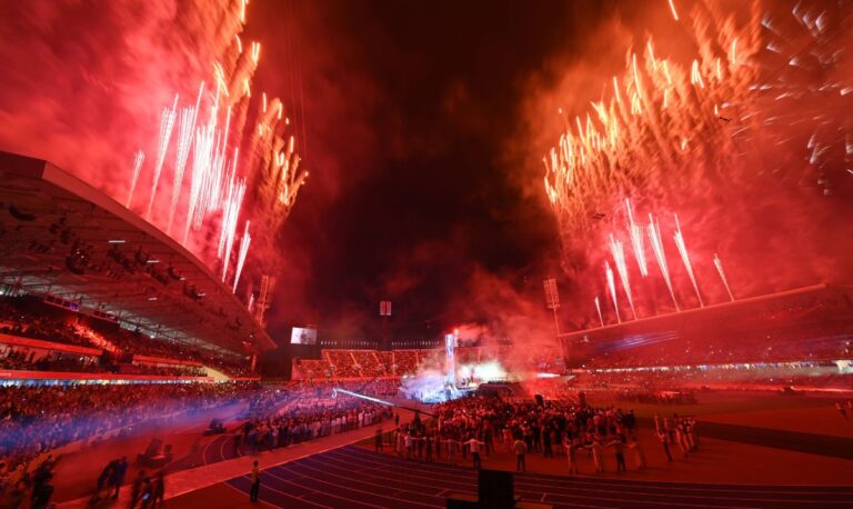 Ozzy Osbourne closes Commonwealth Games as Birmingham parties