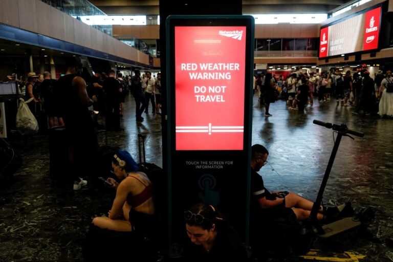 UK issues new ‘extreme heat’ warning for England and Wales