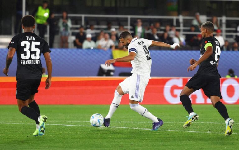 Real Madrid beats Eintracht Frankfurt 2-0 for UEFA Super Cup