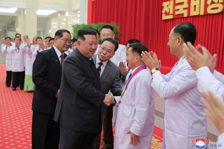 North Korea declares ‘shining victory’ over virus, blames Seoul