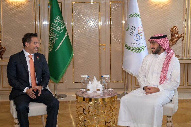 Saudi Arabia’s sports minister, chairman of UAE sports authority discuss cooperation
