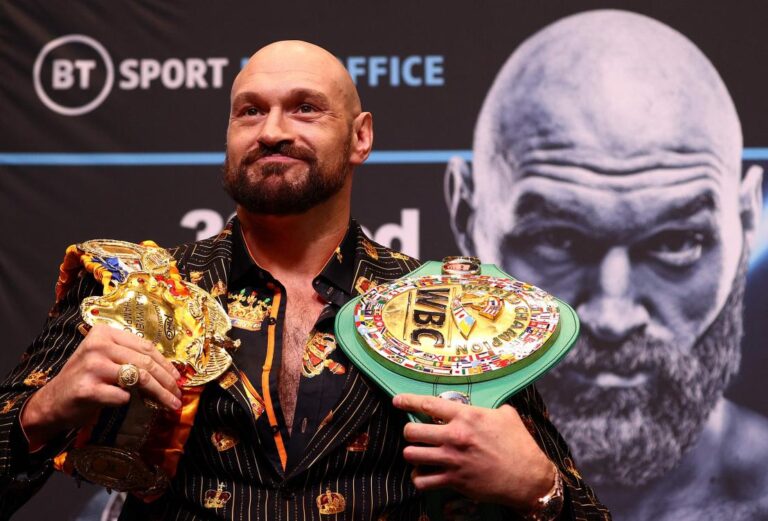 Tyson Fury announces intention to retire from boxing