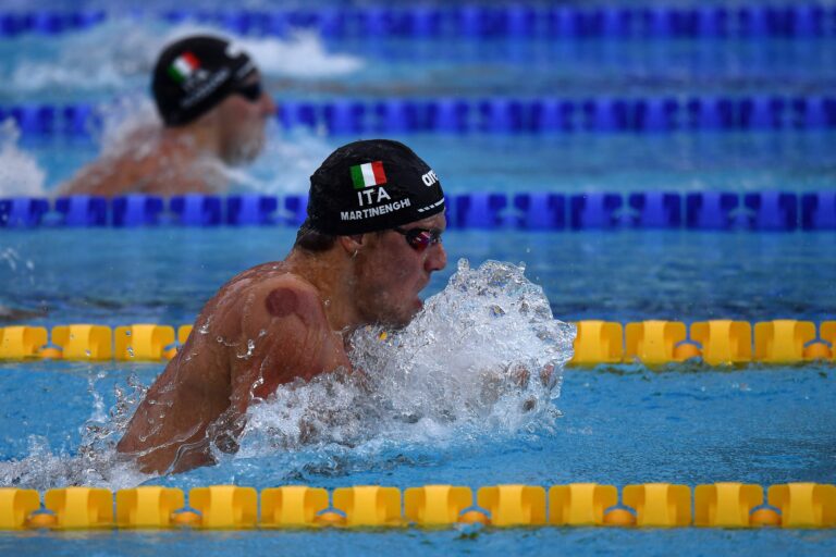 Record-breaker Popovici into Euro freestyle final, Martinenghi wins 100m breaststroke