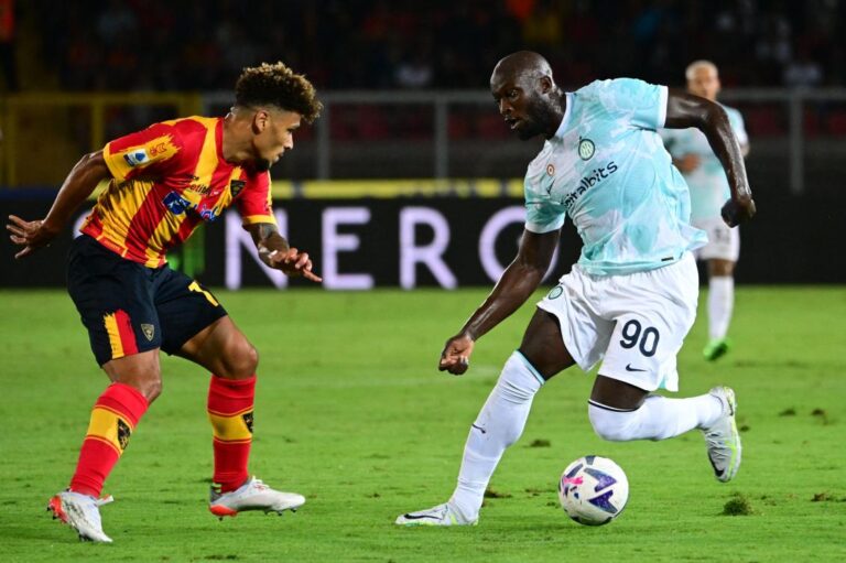 Lukaku nets seconds into Inter return at Lecce