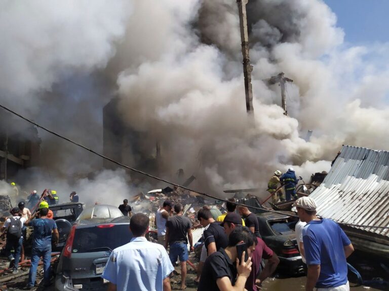 At least 1 dead, 20 injured in explosion at Armenian market