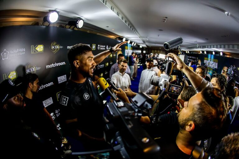 Usyk and Joshua all the rage in first Jeddah appearance