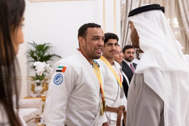 UAE president heaps praise on Emirate’s first woman to win World Games medal