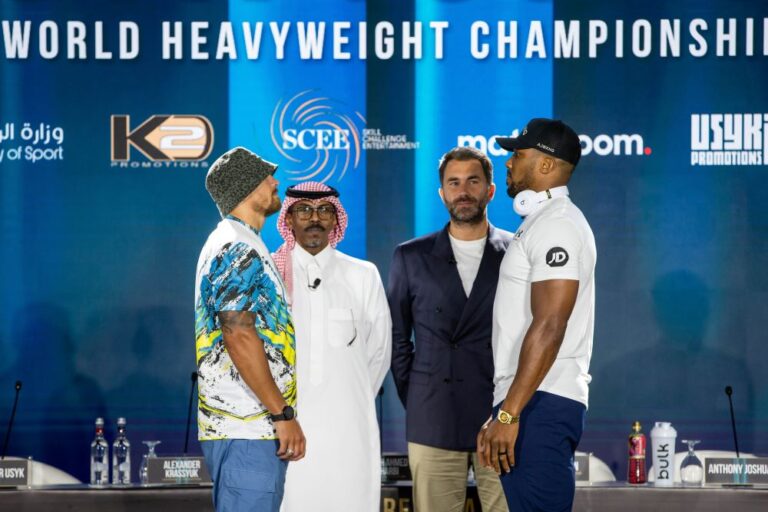 Eddie Hearn: Joshua-Usyk will not go past six rounds