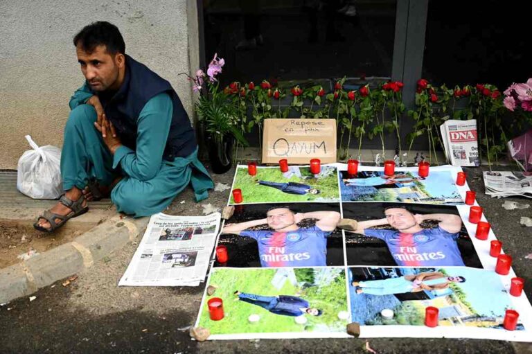 Killing of Afghan refugee prompts police reinforcements in French town