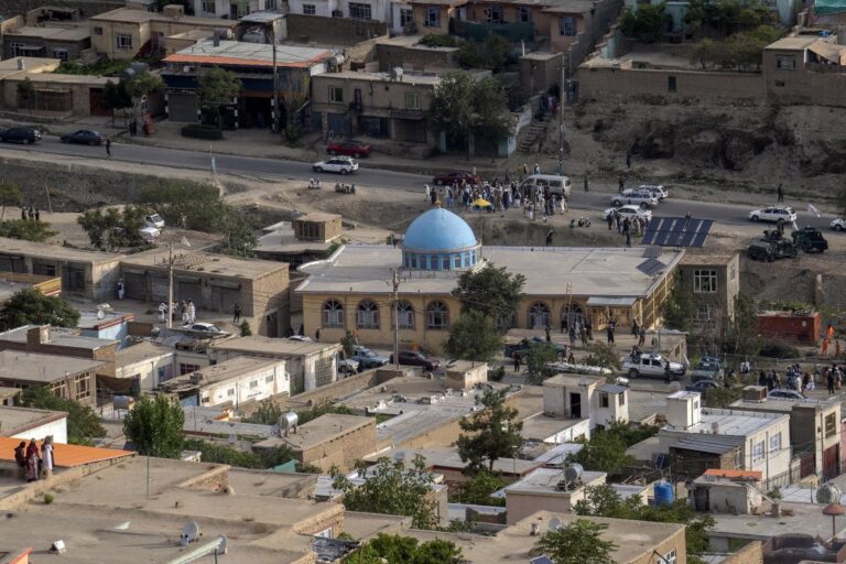 Death toll from Kabul mosque blast now at 21