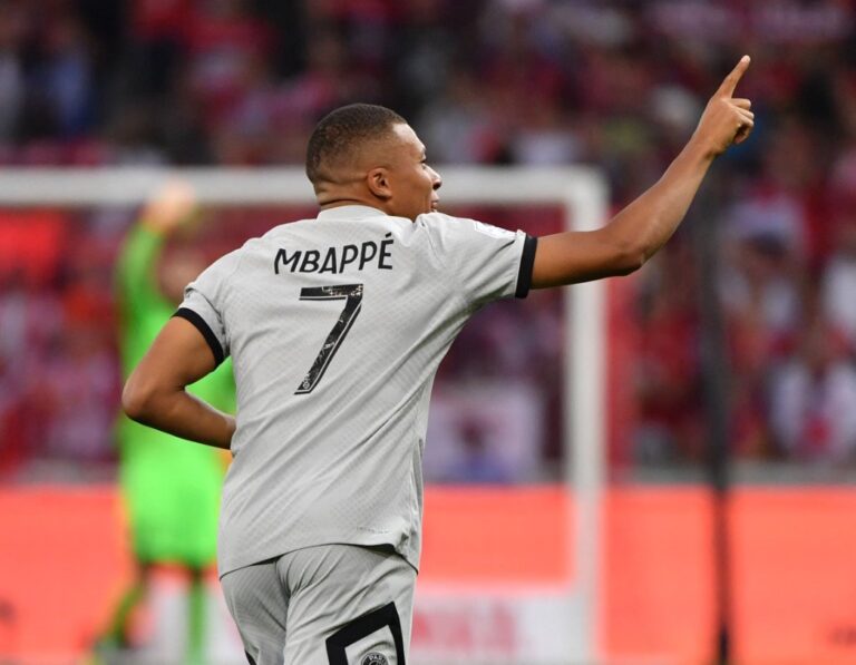 Mbappe scores in record time as Ligue 1 hits red cards high