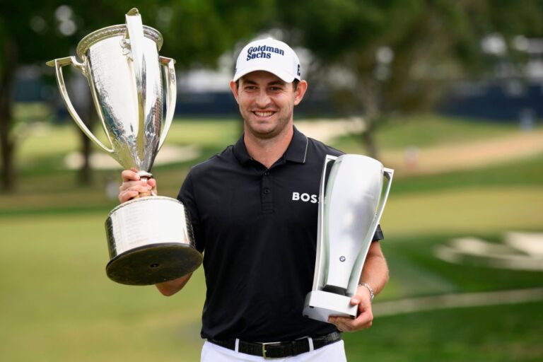 Patrick Cantlay wins another thriller at BMW Championship