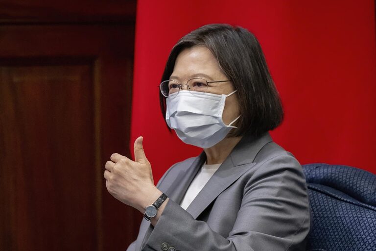 Taiwan saw off China before and retains resolve to defend itself, president says