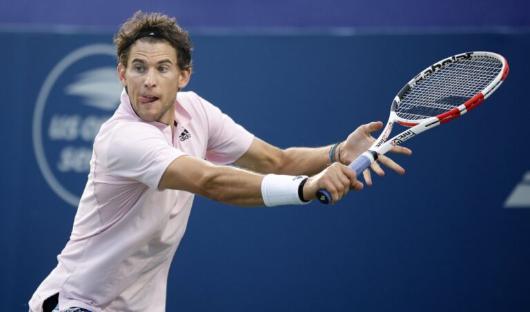 Thiem triumphs in Winston-Salem Open after top seed Dimitrov retires