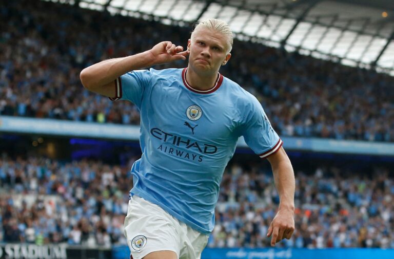 Haaland hat-trick inspires Man City fightback to beat Palace