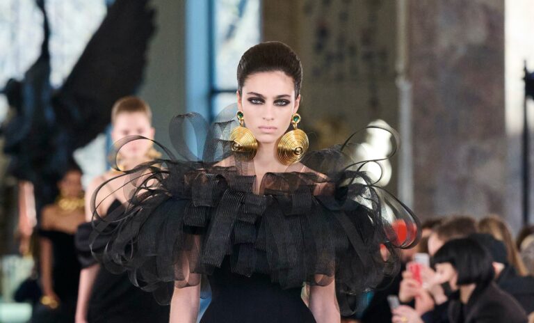 French Algerian model Loli Bahia stuns in Burberry’s latest campaign