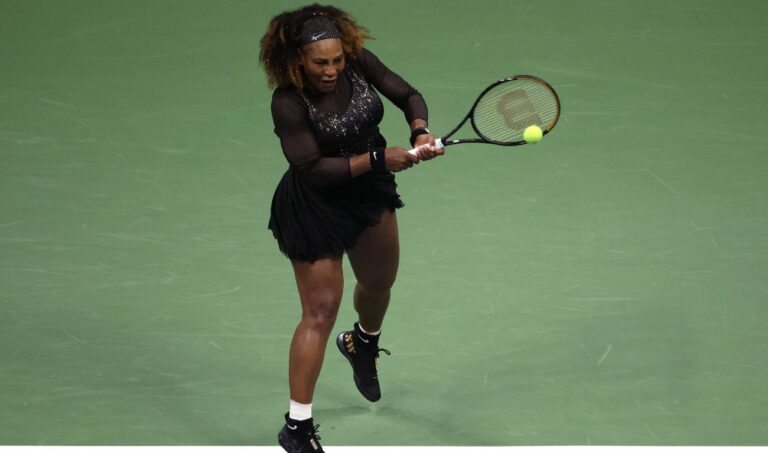 Serena Williams battles on as US Open farewell underway