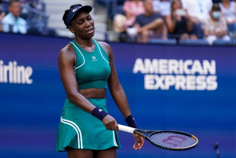 Venus Williams out of US Open in first round