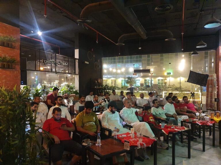 Saudi’s Liverpool fans comfort Newcastle supporters after loss