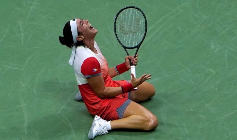 Jabeur beats shaky Garcia at US Open to reach 2nd Slam final