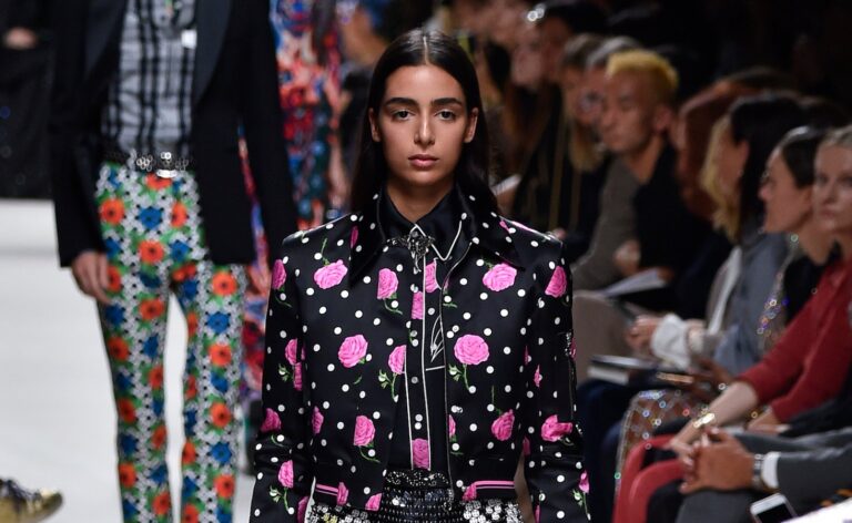 British Moroccan model Nora Attal stars in campaign for American brand Tory Burch