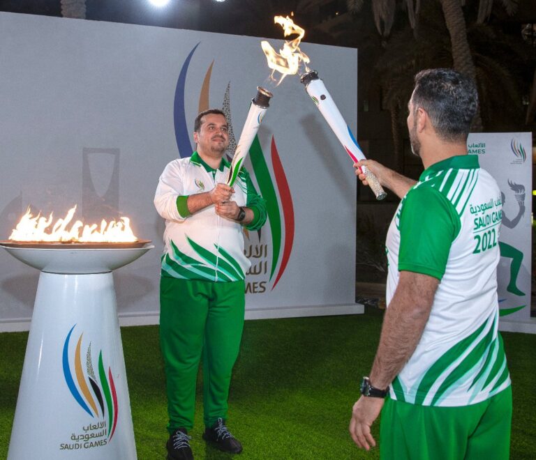 Riyadh launches torch relay for Saudi Games 2022