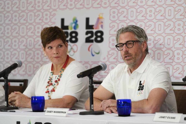 IOC committee visits sites for 2028 Olympics in Los Angeles