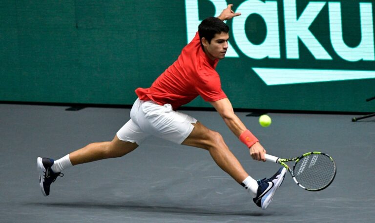 Alcaraz seals Spain’s spot in Davis Cup quarterfinals