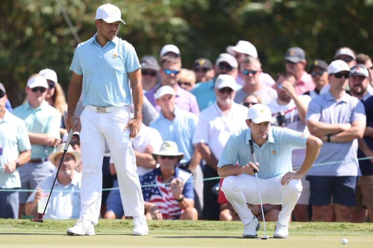US build 4-1 lead over Internationals in Presidents Cup