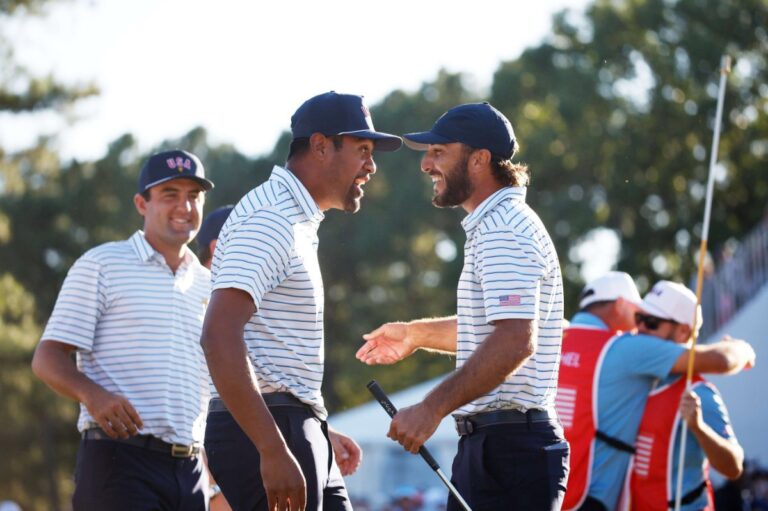 Homa’s heroics turn close day into US rout in Presidents Cup