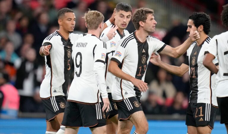 Italy advances in Nations League; England, Germany draw 3-3